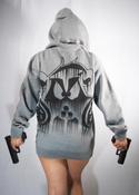 Image of Bomber Hoodie | Grey