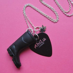 Image of Festival Welly Rock Plectrum Necklace