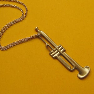 Image of Blow your own Trumpet Necklace 25% OFF