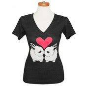 Image of Bunnies Deep V-Neck