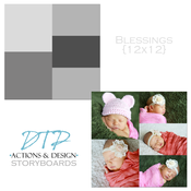 Image of 12x12 Blessings Storyboard
