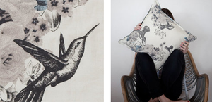 Image of flowerbomb cushion cover