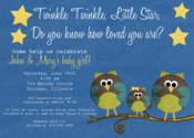 Image of Tiny Twinkles Shower Invitation