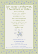 Image of Plane Cute Shower Invitation