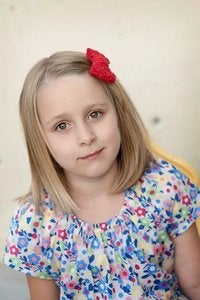 Image of Lainey Bow Clip in Red