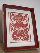 Image of Forget love - I'd rather fall in chocolate.