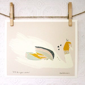 Image of I'll Be Your Swan Print 8 x 10