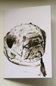 Image of Pug Greeting Card