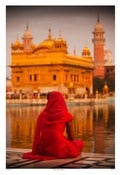 Image of The Golden Temple of Amritsar. Original unframed photograph.