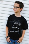 Image of CLEARANCE! Unisex Black Love Mercy {Word} T-Shirt