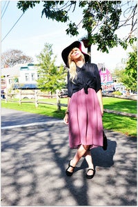 Image of Soft & Sweet Polka Dot Slouchy Blouse