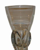 Image of Big Signed Steuben Crystal Vase NR 