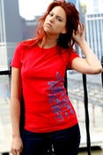 Image of WOMEN'S MONKEY AROUND IN RED