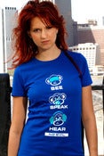Image of WOMEN'S NO EVIL IN BLUE