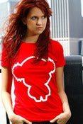 Image of WOMEN'S MONITO SILHOUETTE IN RED