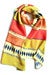 Image of Sarape Print Scarf in Melon