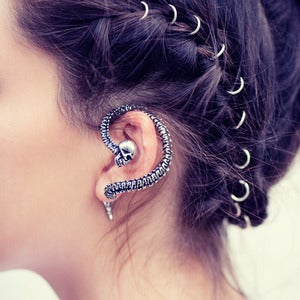 Image of Farah. Spine Wrap Earring