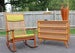Image of Vintage Beech & Cane chest of drawers, possibly French or Dutch, designed circa 1950s.