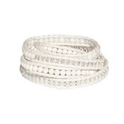 Image of White Wrap Bracelet