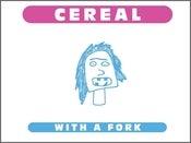 Image of Cereal with a Fork