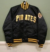 Image of DEADSTOCK VINTAGE PITTSBURGH PIRATES STARTER SATIN JACKET