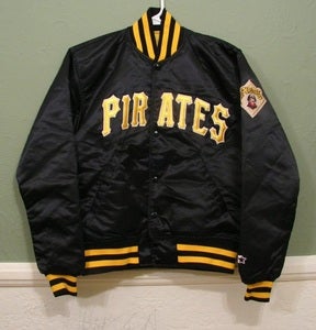 Image of DEADSTOCK VINTAGE PITTSBURGH PIRATES STARTER SATIN JACKET