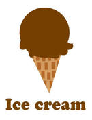 Image of ice cream chocolate