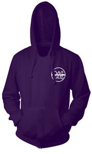 Image of Purple Hoodie with Logo