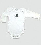 Image of Long-Sleeved Interlock One-Piece