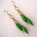 Image of Chrysalis double drop earrings