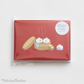 Image of Steamed Buns Note Cards