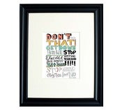 Image of A Day in the Life of a Mom 8 x 10 Giclee Print 