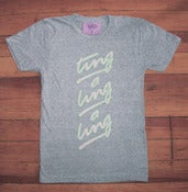 Image of TING-A-LING TEE- Heather Grey (H)