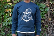 Image of All Things Regular Logo Crew Navy/White