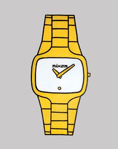 Image of A Gold Nixon Player Watch