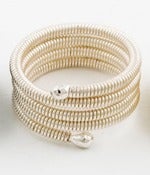Image of Silver coil ring