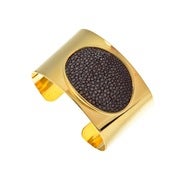 Image of Nancy Cuff Bracelet - Shagreen  *As seen in Weight Watchers Magazine