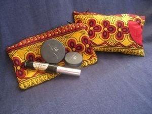 Image of African Yellow Zip Bag