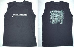 Image of STATIC MOVEMENT T-SHIRT (sleeveless, normal with sleeves or form-fitting models available)