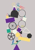 Image of Artcrank exhibition poster - 'Balancing Act'