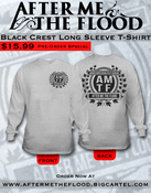 Image of Black Crest Long Sleeve T-Shirt