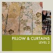 Image of Pillow and Curtains