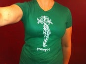 Image of Girly Cut Short Sleeve Tee in Forest