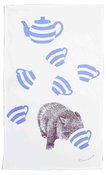 Image of Tea towel - cuppa wombat