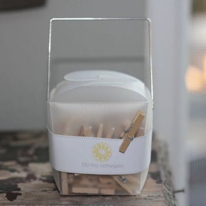 Image of Tiny Clothespins - Set of 100