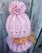 Image of Kit tricot bonnet "Sacha"