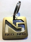 Image of Neo Geo Keychain (Brass)