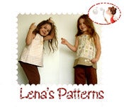Image of Reversible Play Frock - pdf Sewing pattern and picture tutorial - baby, toddler, kid - sizes 18M to 