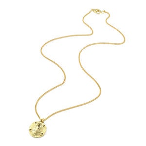 Image of Delilah. Sand Dollar Charm Necklace