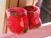 Image of Fleece Boots, Rose